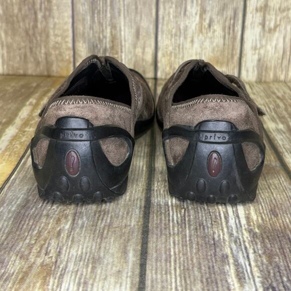 Clarks Privo Tequini Slip-on Brown Leather Gorpcore Outdoor Loafer Womens Sz 6.5 - Picture 3 of 8